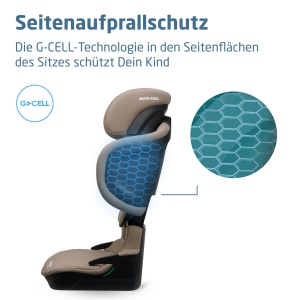Scaun auto pentru copii Maxi Cosi Tanza B, 100-150 cm, Compact, Usor, Truffle - Img 5