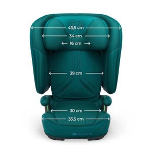 Scaun auto pliabil Kinderkraft UNITY 2 i-Size 100-150 cm reglabil sistem AIR FLOW - Img 11