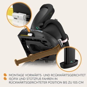 Scaun auto rotativ Lionelo Navy i-Size 360deg ISOFIX 40-150 cm reglabil - Img 7