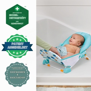 Scaun de baie pentru bebelusi Disney Baby Nemo Bright Starts, 2 pozitii, 0-6 luni - Img 7