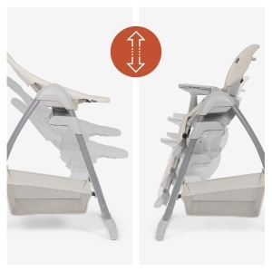 Scaun de masa hauck Sit N Relax 3in1, Bej, pentru bebelusi, ajustabil, pliabil - Img 4