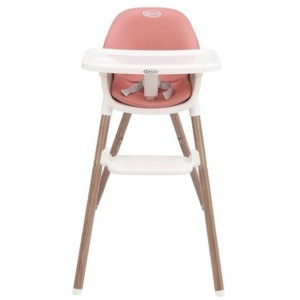 Scaun multifunctional Graco Presti 3-in-1 compact si usor Dusty Rose