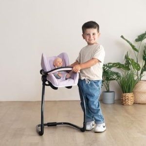 Scaun multifunctional pentru papusi Smoby Maxi-Cosi 3-in-1 transformabil pentru copii 3 - Img 4