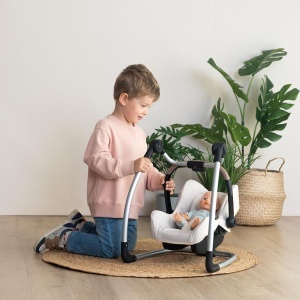 Scaun pentru papusi Smoby Maxi-Cosi 3-in-1 - pentru papusi pana la 42 cm, usor si compact - Img 2