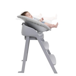 Scaun Wippe Crescendo Chicco, 2 pozitii de inclinare, Bio-bumbac, gri - Img 7
