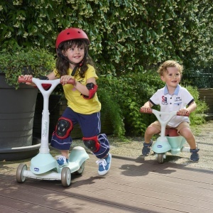 Scooter Evolutiv Chicco 2-in-1, 20 kg, Lenkbar, Gummierte Rade - Img 2