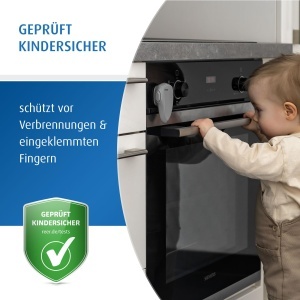 Securitate cuptor reer Protectie copii Culoare gri - Img 2
