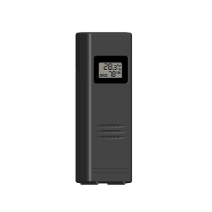 Senzor exterior Hama TS39H pentru statii meteo afisaj temperatura si umiditate alb