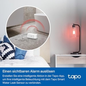 Senzor inteligent pentru scurgeri de apa TP-Link Tapo T300 IP67 alarma 90 dB notificari instantanee - Img 11