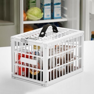 Sertar de Frigorific InnovaGoods Food Safe, Alb, 28x19x19 cm - Img 2