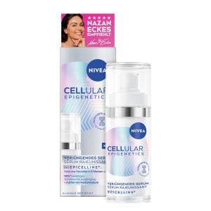 Serum Anti-Aging NIVEA Cellular Epigenetics 30 ml cu EPICELLINE si 3 tipuri de Hyaluron