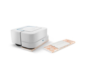Set 10 Lavete Umede iRobot pentru Braava Jet 300, Alb-Albastru, Originale - Img 6