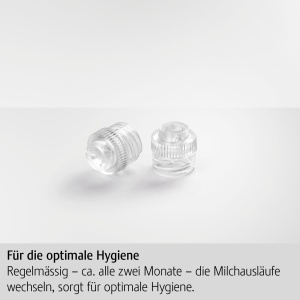 Set 10 Milchauslauf Original JURA 72228 Compatibil One-Touch Igiena Certificata TUV - Img 2