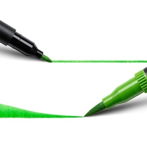 Set 12 Markere BIC Intensity cu Doua Varfuri, Culoare Diversificata, Pensiune si Fineliner - Img 2