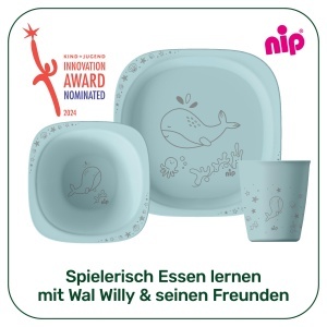 Set 2 boluri pentru bebelusi nip ergonomice din materiale sustenabile roz - Img 4