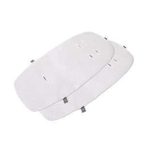 Set 2 cearceafuri Maxi-Cosi Alba 100 bumbac alb pentru patut Alba All-in-One