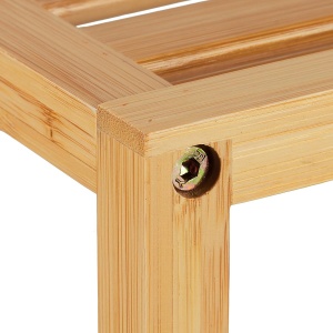 Set 2 Rafturi din Bambus Relaxdays, Dimensiuni 20x35,5x30,5 cm, Design Natural - Img 8