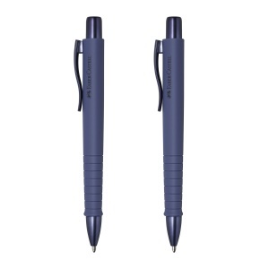 Set 2 Stilouri Faber-Castell Poly Ball Urban Future Dusk, Ergonomic, Reutilizabil