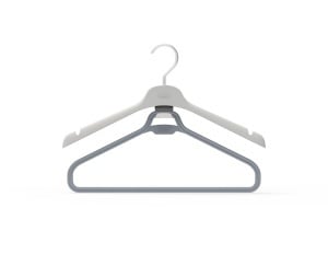 Set 2 Umerase Joseph Orderly Gri Plastic reciclat Pentru rochii si salopete