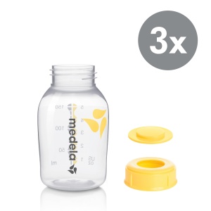 Set 3 Biberoane Medela, 150 ml, BPA-free, pentru stocare si hranire - Img 2