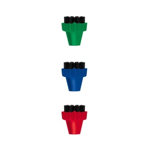 Set 3 Perii pentru Aspirator Polti, Nylon, Diverse Culori