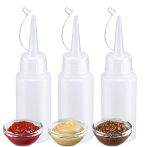 Set 3 Sticle Dozatoare Westmark 50 ml BPA-Free pentru Sosuri si Dressinguri - Img 1