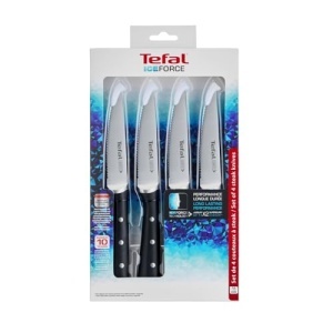 Set 4 cutite pentru friptura Tefal Ice Force K232S4 lama 11 cm tehnologie Ice Force otel inoxidabil Germania - Img 12