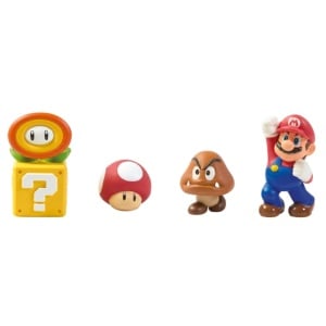 Set 4 Figurine Spritz pentru Baie Mario, Jucarie Interactiva pentru Copii, 2 Ani