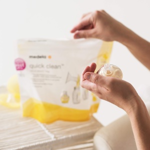Set 5 Pungi Microonde Medela Quick Clean pentru Dezinfectie - Img 6