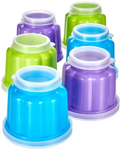 Set 6 forme pentru jeleu Ibili 756500 multicolor plastic 75 x 75 x 61 cm