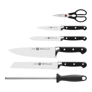 Set 7 Piese Cutite ZWILLING Professional S, Otel Inoxidabil, Bloc din Bambus - Img 7