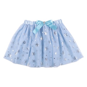Set Accesorii Frozen pentru Fete Tutu Elsa cu Stirnband, Albastru, Ideal pentru Petreceri - Img 2