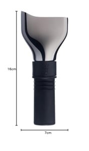 Set accesorii vin WMF Baric 5 piese cutie din lemn de nuc negru - Img 4
