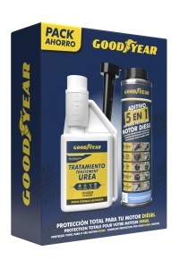 Set Aditive Diesel Goodyear, 250 ml Antikristalizant si 300 ml 5-in-1 Curatator - Img 5