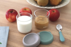 Set Beaba 2 recipiente sticla 250 ml SalbeigreenGazelle rezistent la temperaturi - Img 6