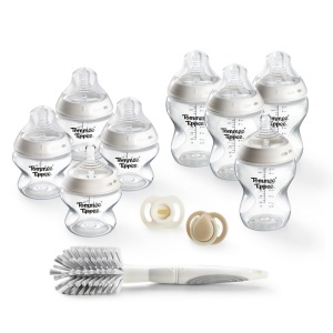 Set biberoane si suzete Tommee Tippee Natural Start 11 piese anti-colici BPA-free
