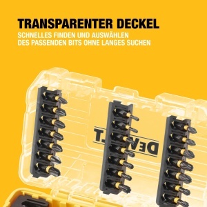 Set Biti si Accesorii DEWALT FLEXTORQ DT70742T-QZ 33 Piese Rezistent la Impact - Img 9