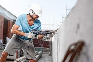 Set Bosch SDS-Plus 11 piese pentru beton si zidarie cu accesorii in aluminiu - Img 3