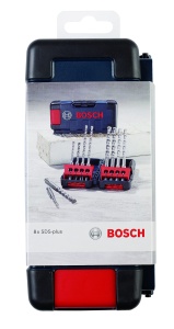 Set burghie Bosch Professional SDS Plus-3 8 piese beton Tough Box - Img 3