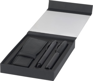 Set cadou Faber-Castell Essentio, 3 piese, negru, aluminiu - Img 2