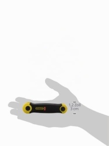 Set chei hexagonale pliabile Stanley 2-69-264, 8 piese, ergonomic, negru - Img 7