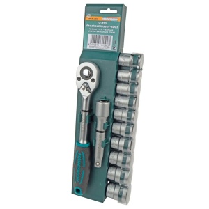 Set chei tubulare Bruder Mannesmann M29111 12 piese otel crom-vanadiu 12