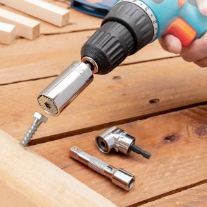 Set Chei Universale InnovaGoods Uniscrew, 20 accesorii, robust, design ergonomic - Img 4