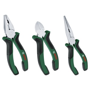 Set clesti Bosch 3 piese otel carbon ergonomici rezistenta la rugina