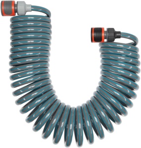 Set complet de furtun spiralat Gardena 4647-20, lungime 10m, cu pulverizator si conector - Img 3