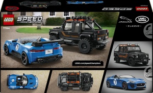 Set Constructor LEGO Speed Champions Jaguar Project 7 si Land Rover Defender 77264, 740 piese - Img 13