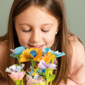 Set creativ pentru copii Smoby Flower Market, cu peste 100 accesorii, ideal de la 3 ani - Img 8