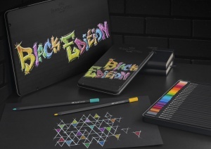 Set Creioane Colorate Faber-Castell Black Edition 12 Bucati, Ergonomice, Bruchfest - Img 4