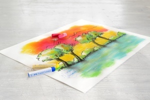 Set Creioane Pastel Faber-Castell 36 culori, intensitate mare, in etui - Img 6