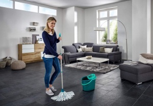 Set Curatare Leifheit Classic Mop Viscose cu Eimer 12L si Mop Flexibil - Img 5